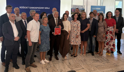 Odovzdávanie AED prístroja - 26.8.2025 