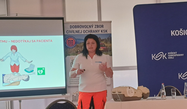 Odovzdávanie AED prístroja - 26.8.2025