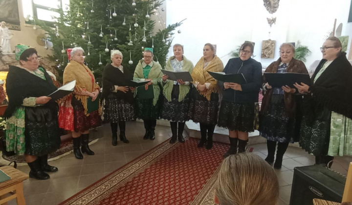 Poľančanka - vystúpenie  počas vianočných sviatkov 