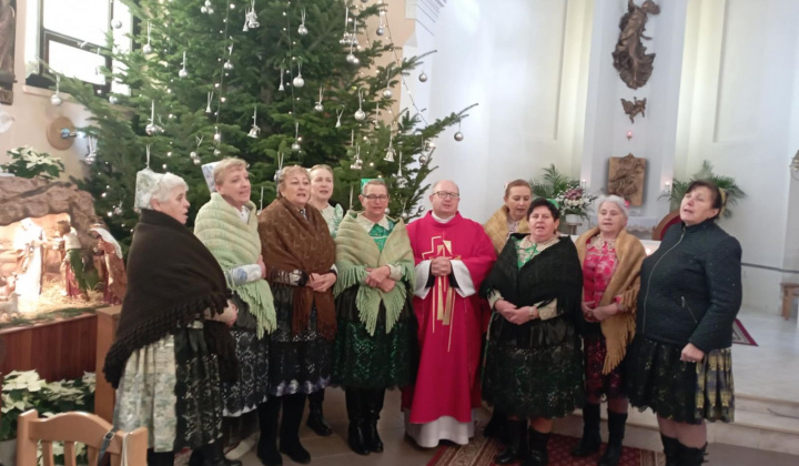 Poľančanka - vystúpenie  počas vianočných sviatkov 