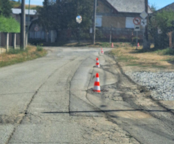 Projekty / Rekonštrukcia miestnej komunikácie od súp.č. 119 do súp.č. 105, parc. č. 599 v obci Košická Polianka  - foto