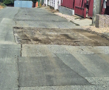 Projekty / Rekonštrukcia miestnej komunikácie od súp.č. 119 do súp.č. 105, parc. č. 599 v obci Košická Polianka  - foto