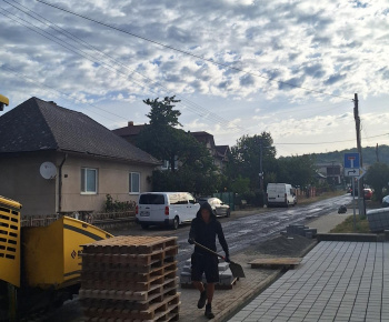 Projekty / Rekonštrukcia miestnej komunikácie od súp.č. 119 do súp.č. 105, parc. č. 599 v obci Košická Polianka  - foto