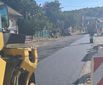 Projekty / Rekonštrukcia miestnej komunikácie od súp.č. 119 do súp.č. 105, parc. č. 599 v obci Košická Polianka  - foto