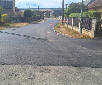 Projekty / Rekonštrukcia miestnej komunikácie od súp.č. 119 do súp.č. 105, parc. č. 599 v obci Košická Polianka  - foto