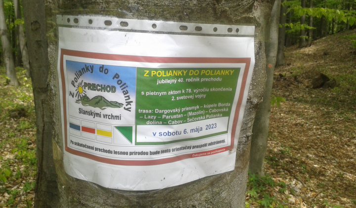 40. ročník prechodu Z POLIANKY DO POLIANKY - 6.5.2023