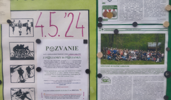 41. ročník prechodu Z POLIANKY DO POLIANKY - 4.5.2024